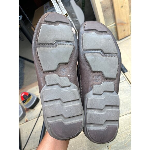 Timberland Earthkeepers Mens Brown Leather Slip-On Loafers Size 10 - Picture 8 of 8